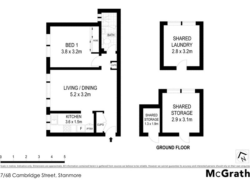 7/68 Cambridge Street, Stanmore NSW 2048 Floorplan