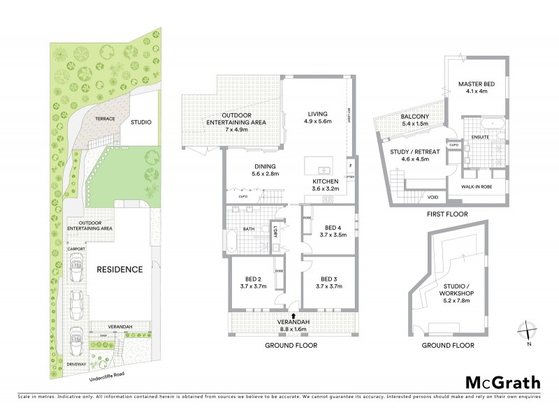 52 Undercliffe Road, Earlwood NSW 2206 Floorplan