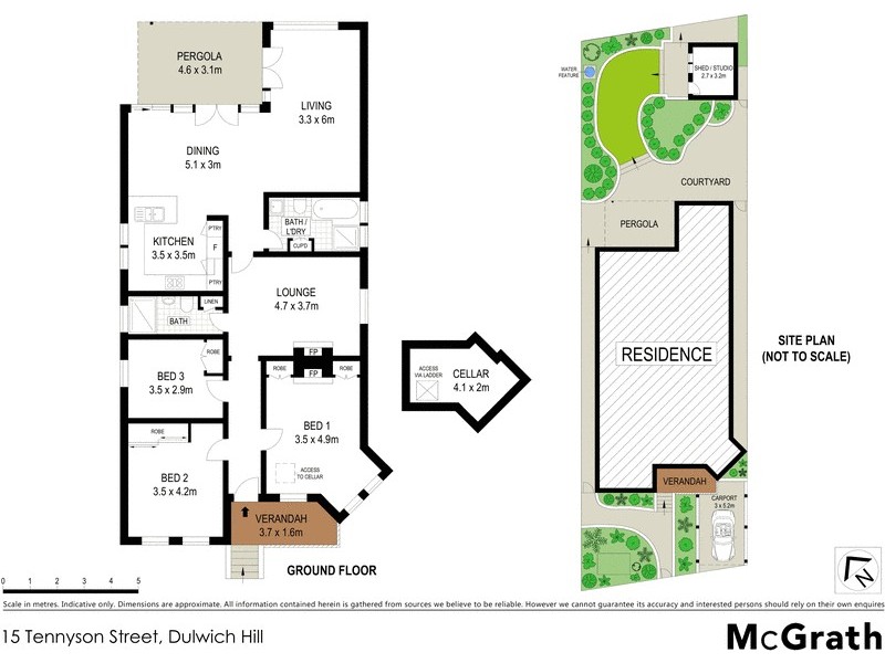 15 Tennyson Street, Dulwich Hill NSW 2203 Floorplan