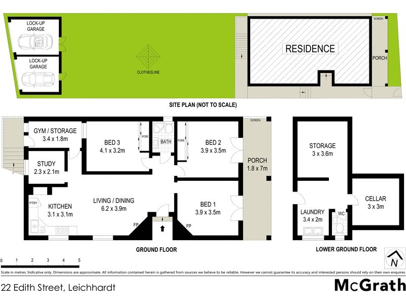 22 Edith Street, Leichhardt NSW 2040 Floorplan