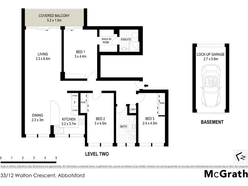 33/12 Walton Crescent, Abbotsford NSW 2046 Floorplan