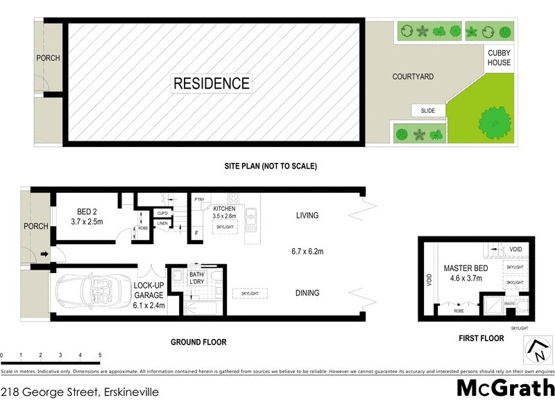218 George Street, Erskineville NSW 2043 Floorplan