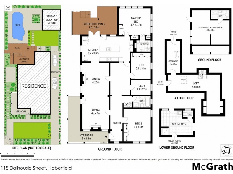 118 Dalhousie Street, Haberfield NSW 2045 Floorplan