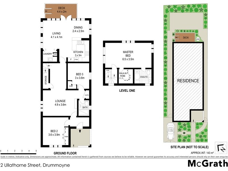 2 Ullathorne Street, Drummoyne NSW 2047 Floorplan