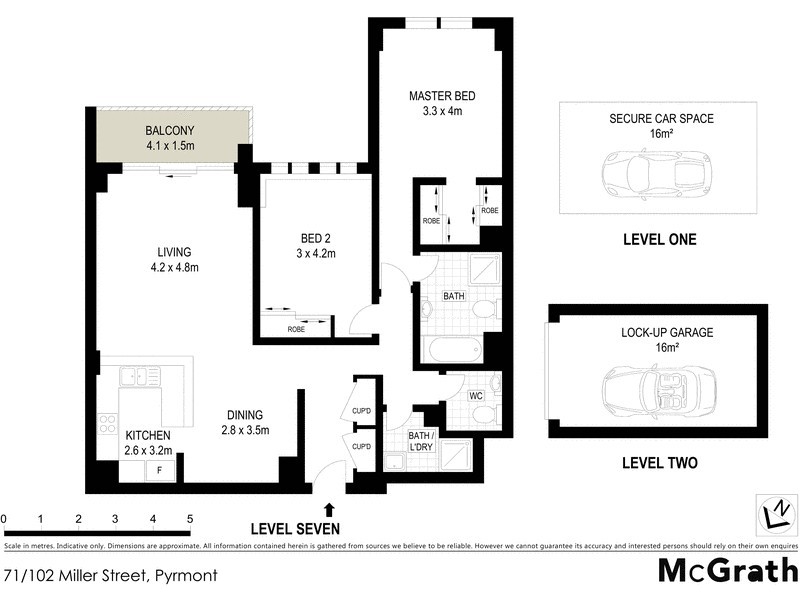 71/102 Miller Street, Pyrmont NSW 2009 Floorplan