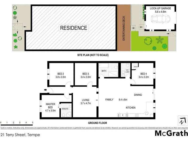 21 Terry Street, Tempe NSW 2044 Floorplan