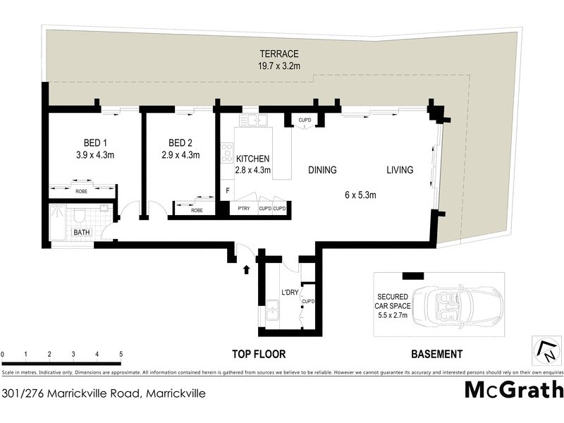 301/276 Marrickville Road, Marrickville NSW 2204 Floorplan