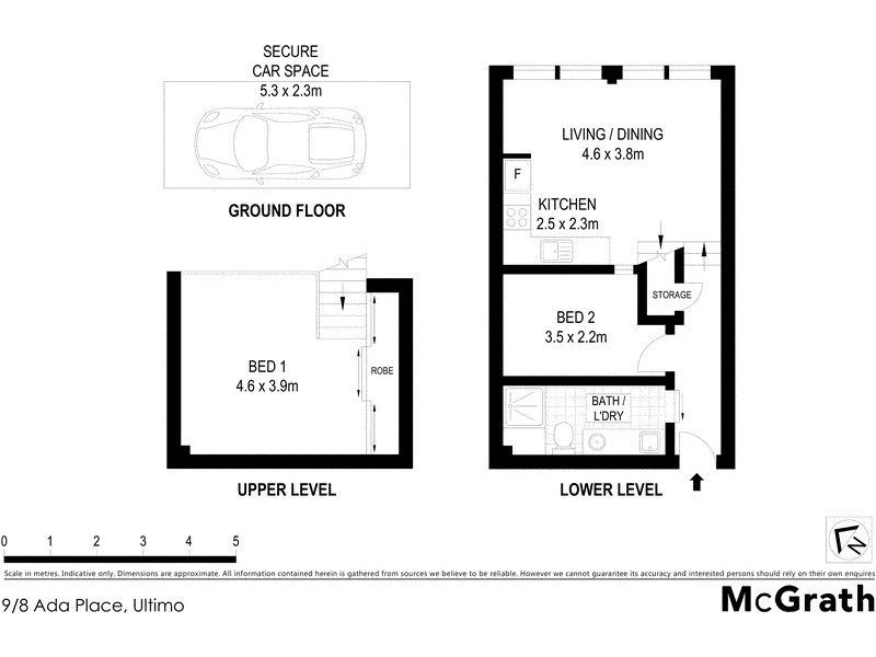 9/8 Ada Place, Ultimo NSW 2007 Floorplan