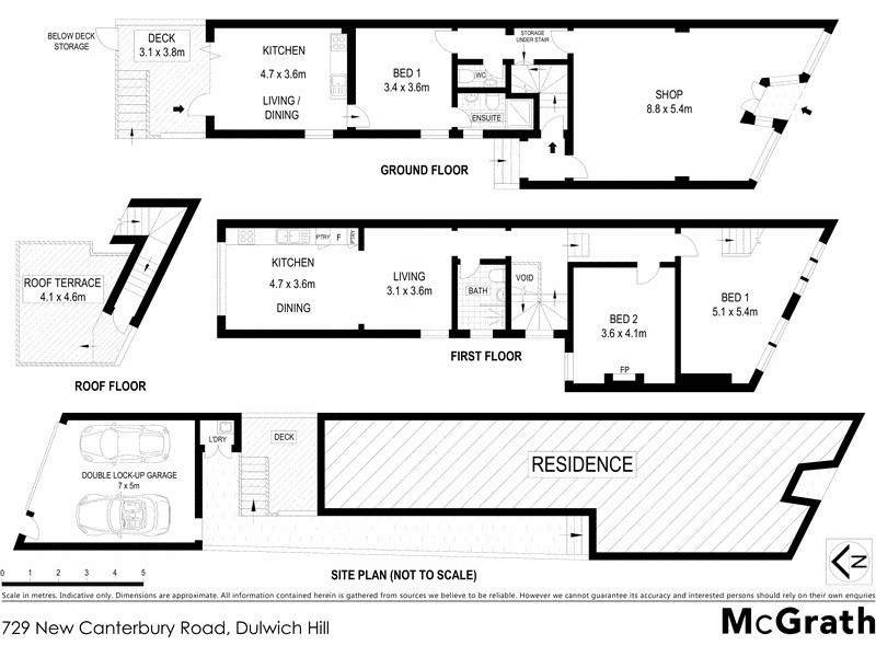 729 New Canterbury Road, Dulwich Hill NSW 2203 Floorplan