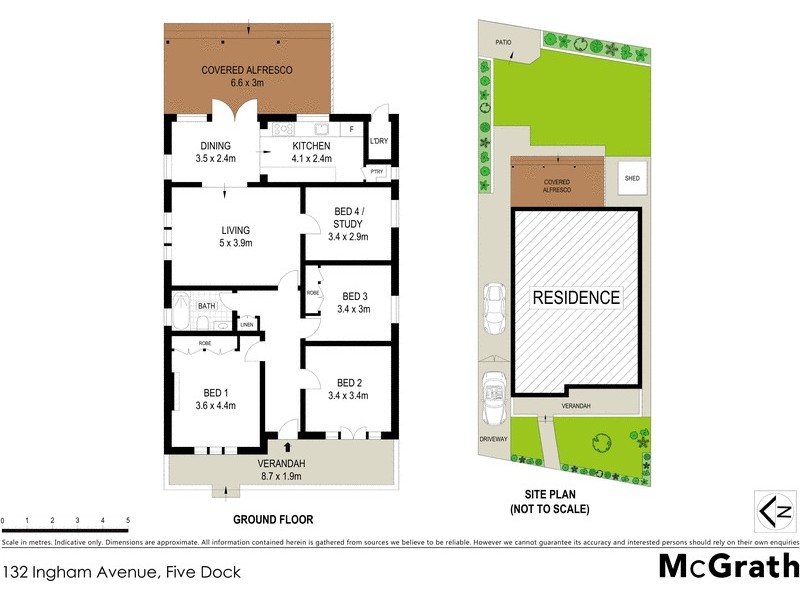 132 Ingham Avenue, Five Dock NSW 2046 Floorplan