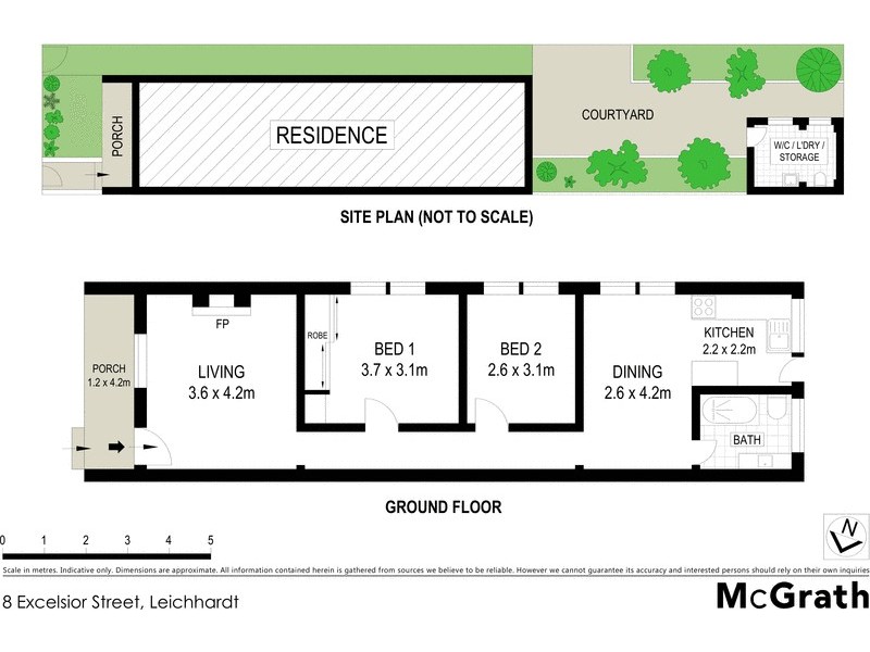 8 Excelsior Street, Leichhardt NSW 2040 Floorplan