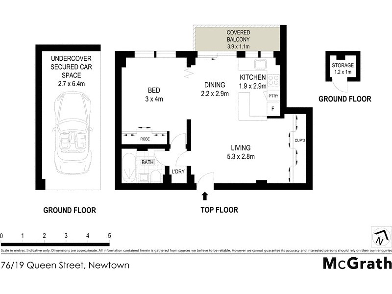 76/19 Queen Street, Newtown NSW 2042 Floorplan