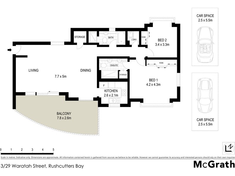 3/29 Waratah Street, Rushcutters Bay NSW 2011 Floorplan