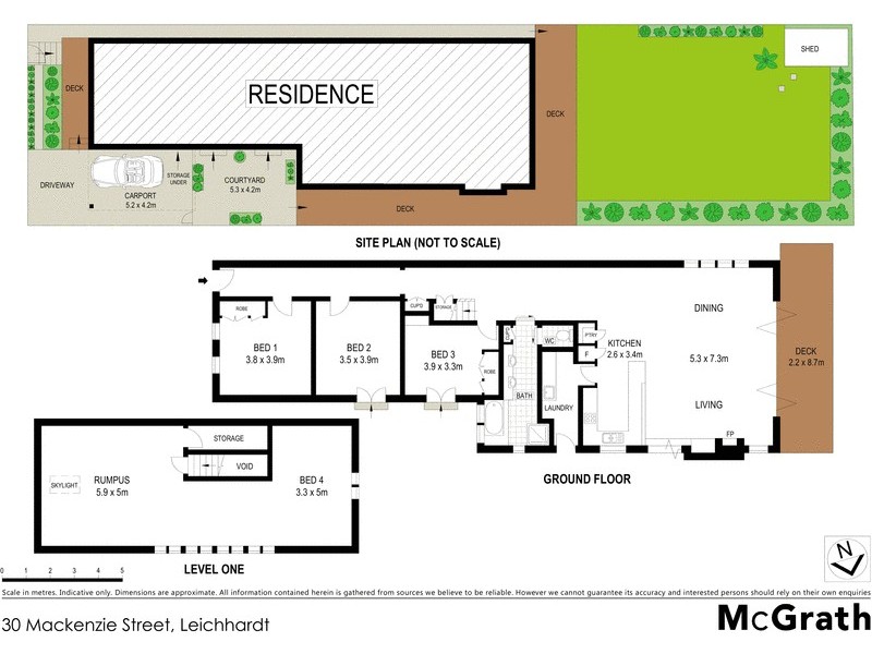 30 Mackenzie Street, Leichhardt NSW 2040 Floorplan