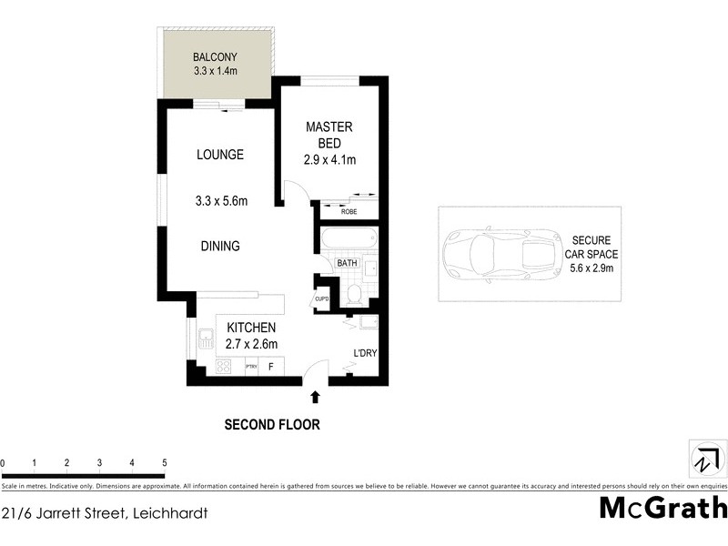 21/6 Jarrett Street, Leichhardt NSW 2040 Floorplan