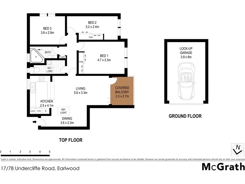 17/78 Undercliffe Road, Earlwood NSW 2206 Floorplan