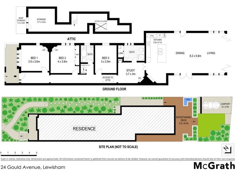24 Gould Avenue, Lewisham NSW 2049 Floorplan