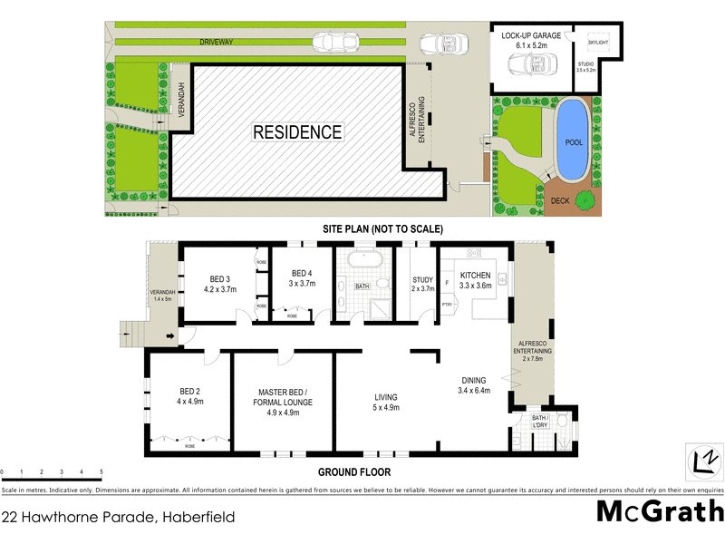 22 Hawthorne Parade, Haberfield NSW 2045 Floorplan
