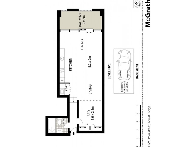 11/23 Ross Street, Forest Lodge NSW 2037 Floorplan