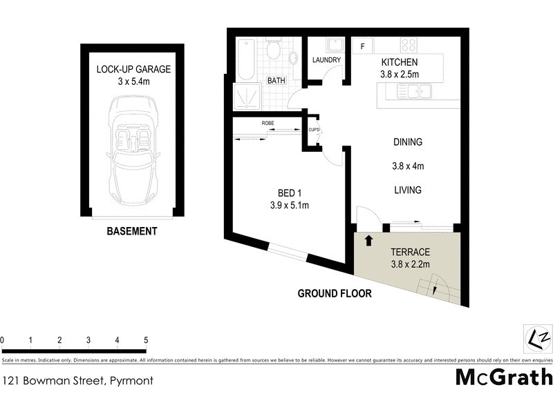 121 Bowman Street, Pyrmont NSW 2009 Floorplan