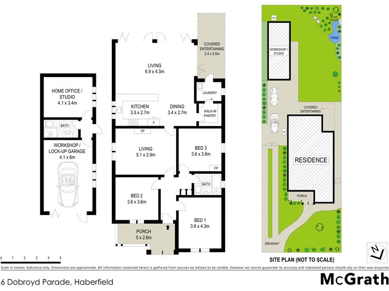 6 Dobroyd Parade, Haberfield NSW 2045 Floorplan