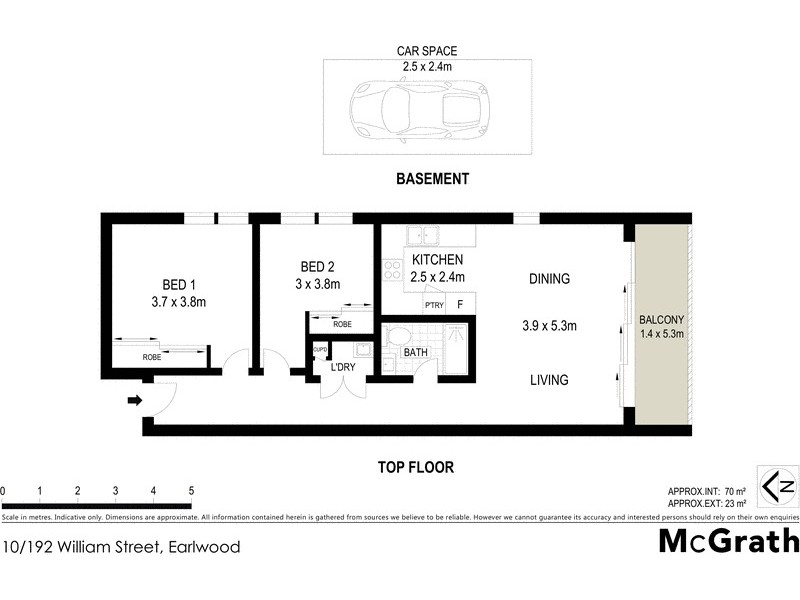 10/192 William Street, Earlwood NSW 2206 Floorplan