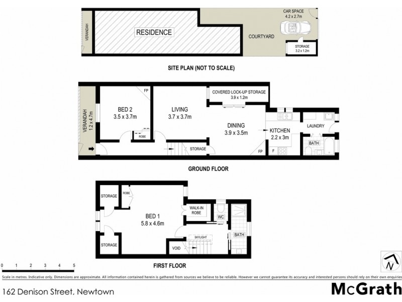 162 Denison Street, Newtown NSW 2042 Floorplan
