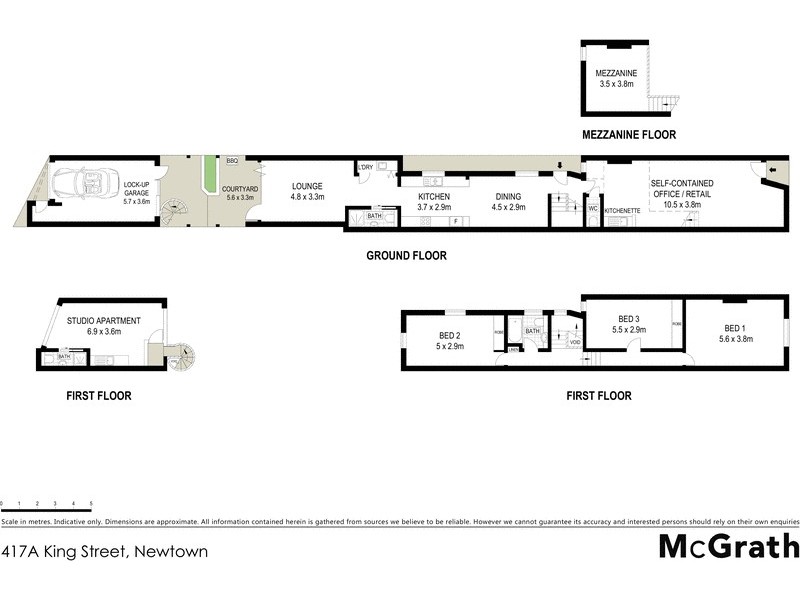 417A King Street, Newtown NSW 2042 Floorplan