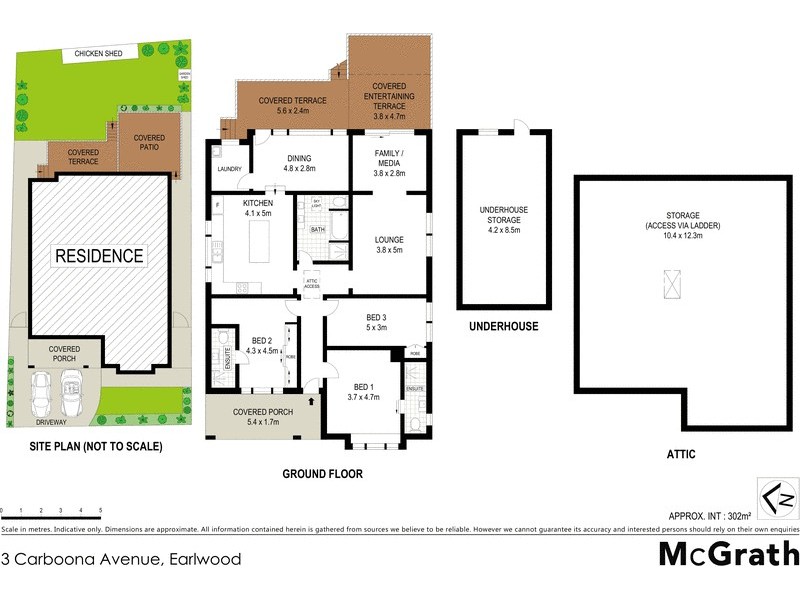 3 Carboona Avenue, Earlwood NSW 2206 Floorplan