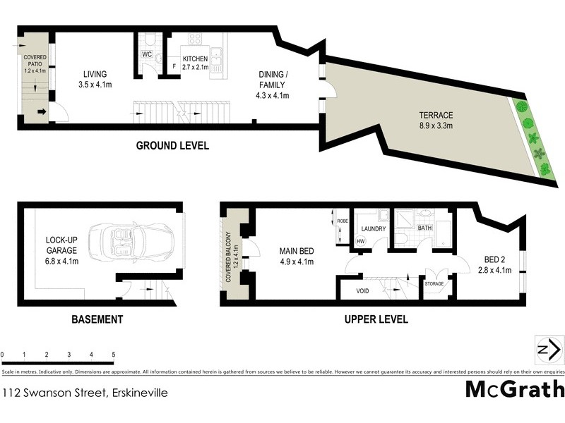112 Swanson Street, Erskineville NSW 2043 Floorplan