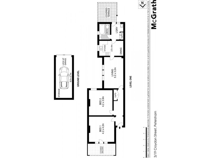 3/19 Croydon Street, Petersham NSW 2049 Floorplan