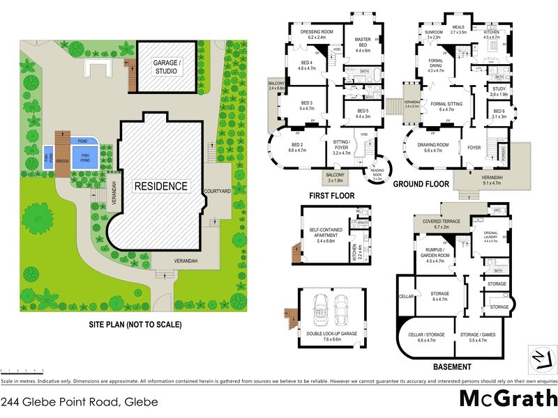 244 Glebe Point Road, Glebe NSW 2037 Floorplan