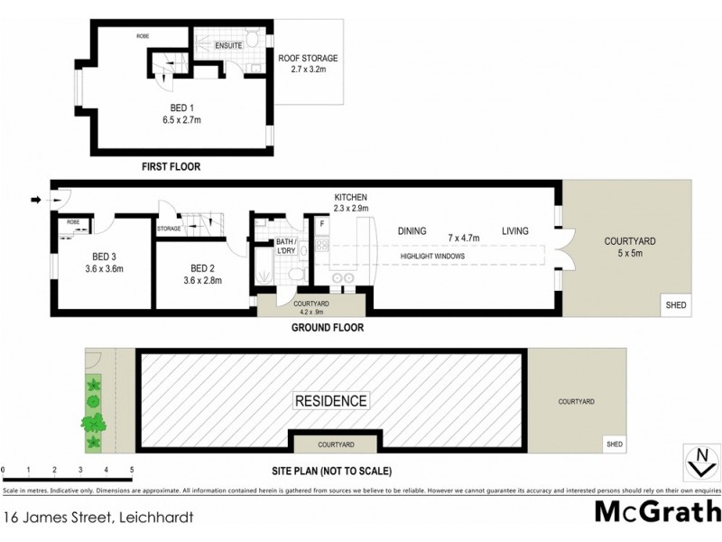 16 James Street, Leichhardt NSW 2040 Floorplan