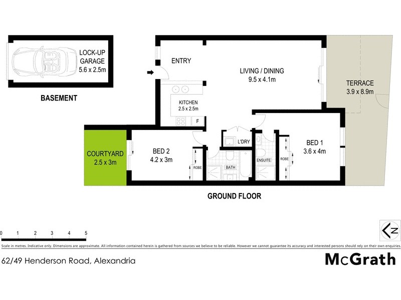 62/49 Henderson Road, Alexandria NSW 2015 Floorplan