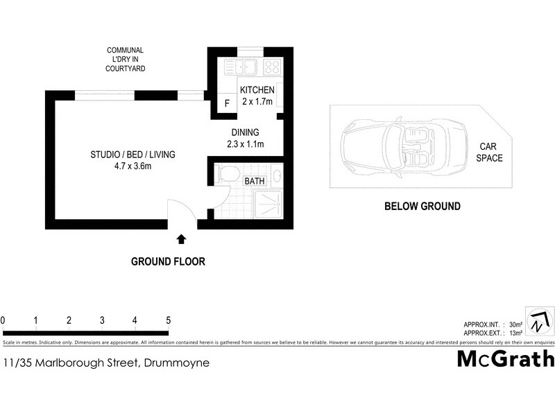 11/35 Marlborough Street, Drummoyne NSW 2047 Floorplan