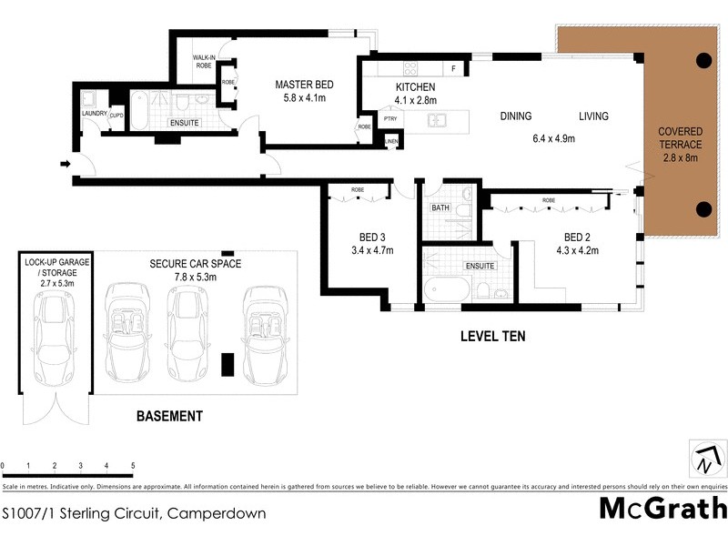 S1007/1 Sterling Circuit, Camperdown NSW 2050 Floorplan