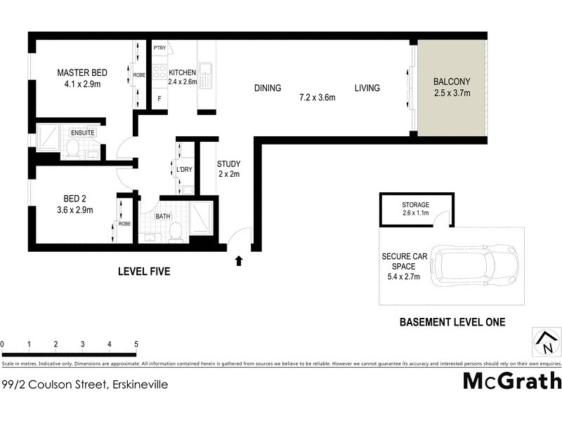 99/2 Coulson Street, Erskineville NSW 2043 Floorplan