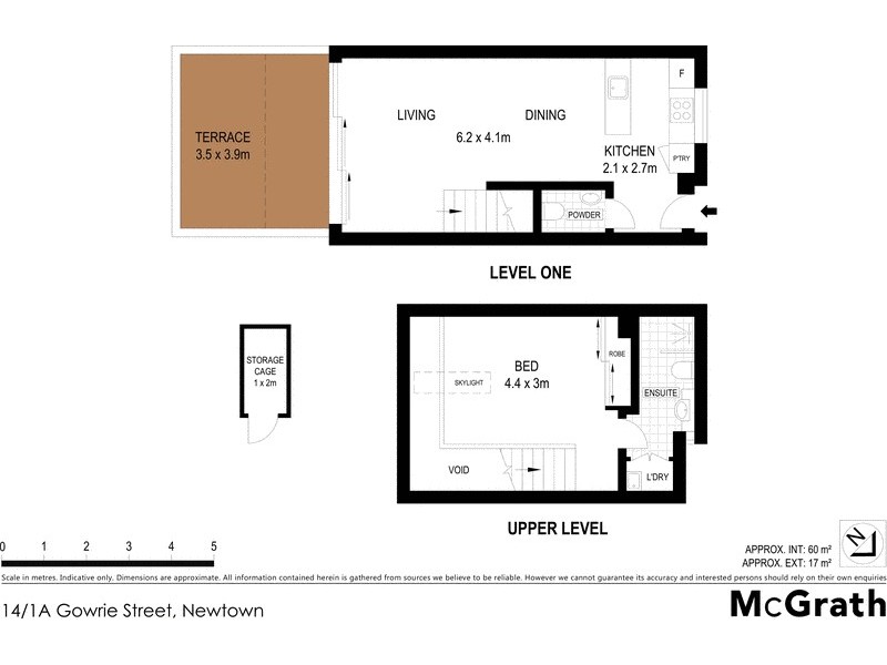 14/1A Gowrie Street, Newtown NSW 2042 Floorplan
