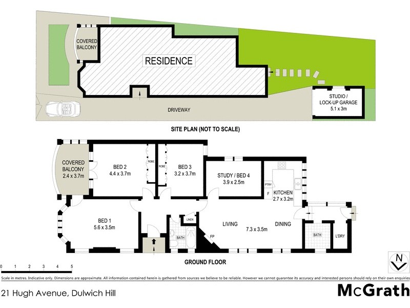 21 Hugh Avenue, Dulwich Hill NSW 2203 Floorplan