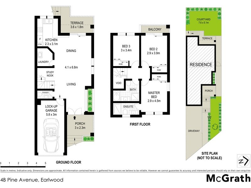 4B Pine Avenue, Earlwood NSW 2206 Floorplan