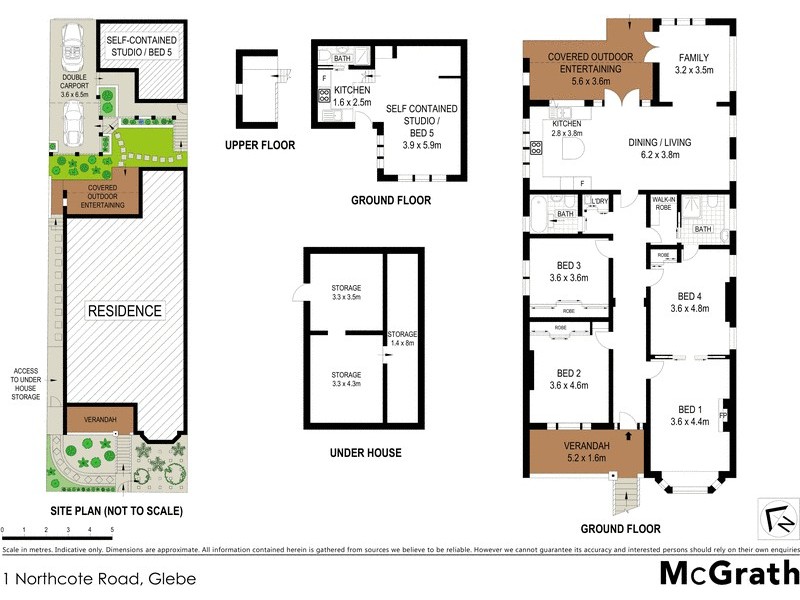 1 Northcote Road, Glebe NSW 2037 Floorplan