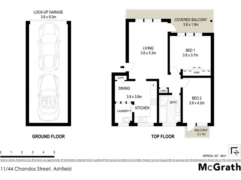 11/44 Chandos Street, Ashfield NSW 2131 Floorplan