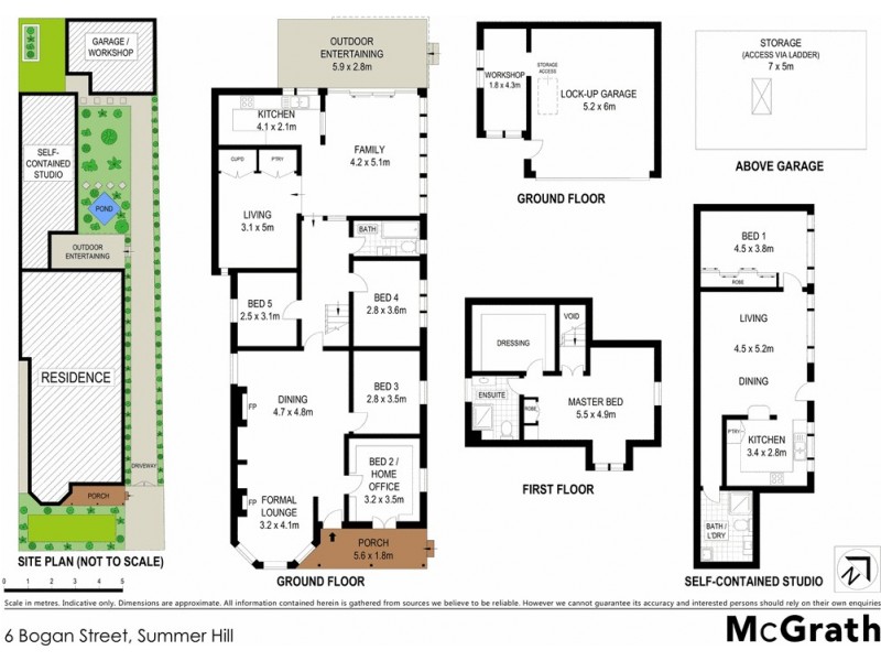 6 Bogan Street, Summer Hill NSW 2130 Floorplan
