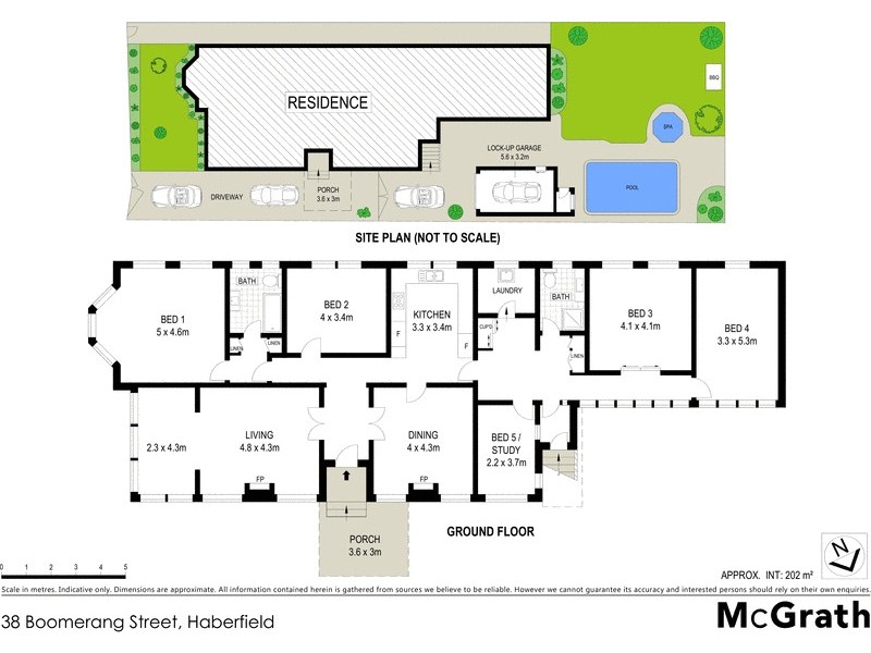 38 Boomerang Street, Haberfield NSW 2045 Floorplan