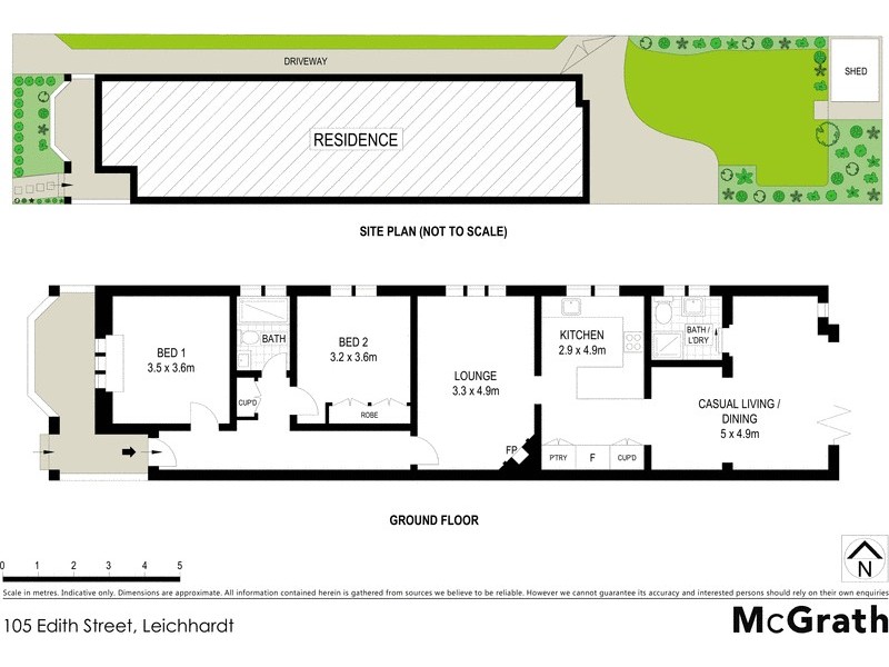 105 Edith Street, Leichhardt NSW 2040 Floorplan