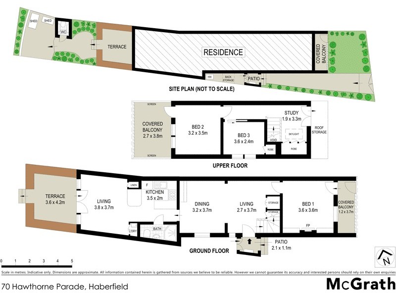 70 Hawthorne Parade, Haberfield NSW 2045 Floorplan