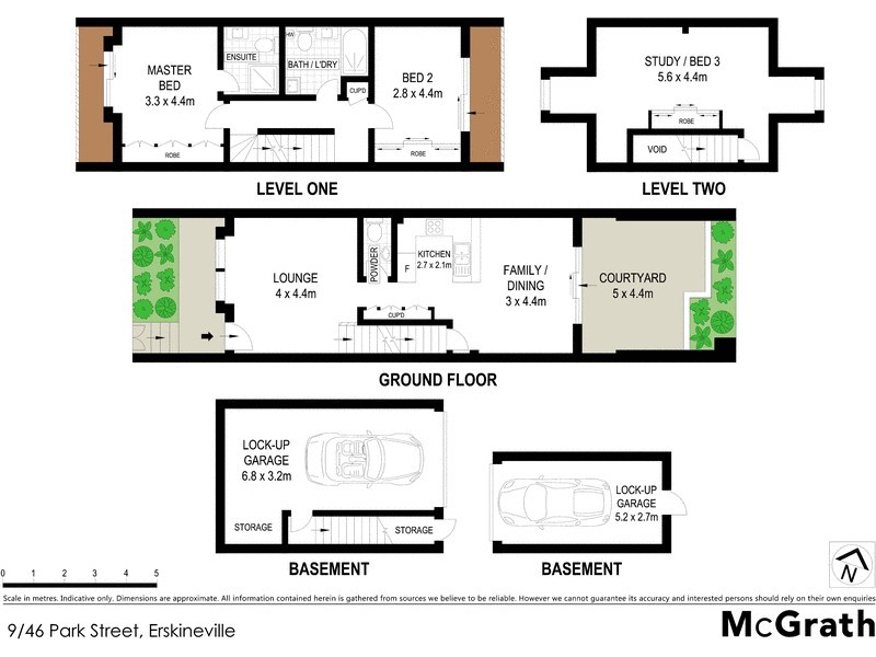 66 Park Street, Erskineville NSW 2043 Floorplan