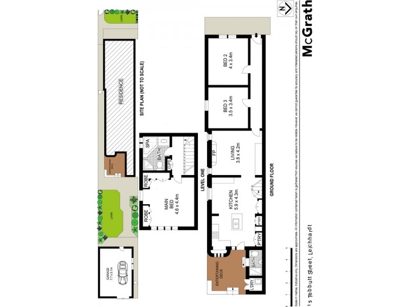 15 Tebbutt Street, Leichhardt NSW 2040 Floorplan