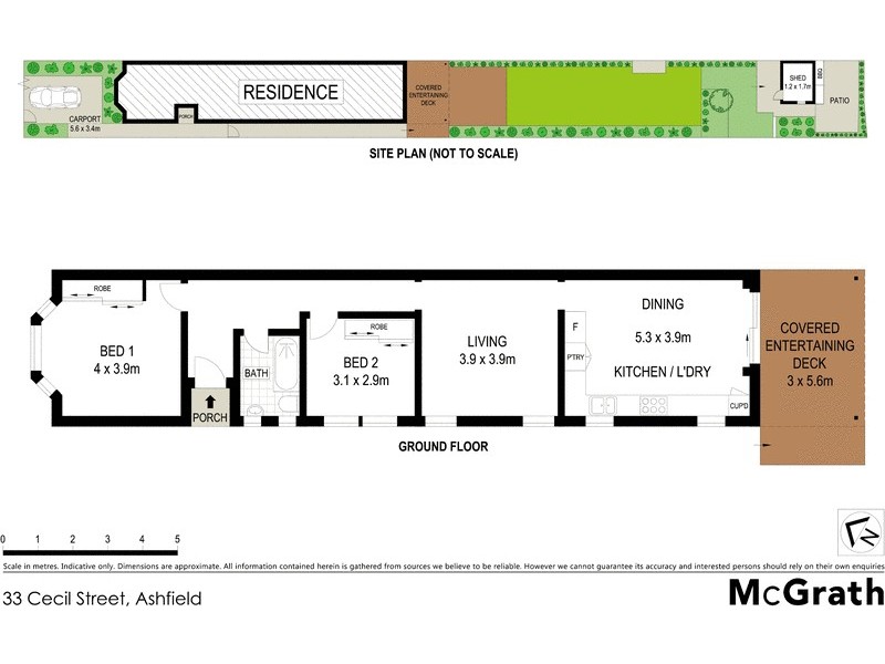 33 Cecil Street, Ashfield NSW 2131 Floorplan