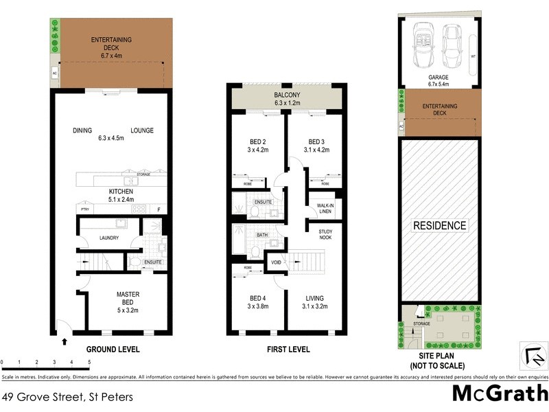 49 Grove Street, St Peters NSW 2044 Floorplan